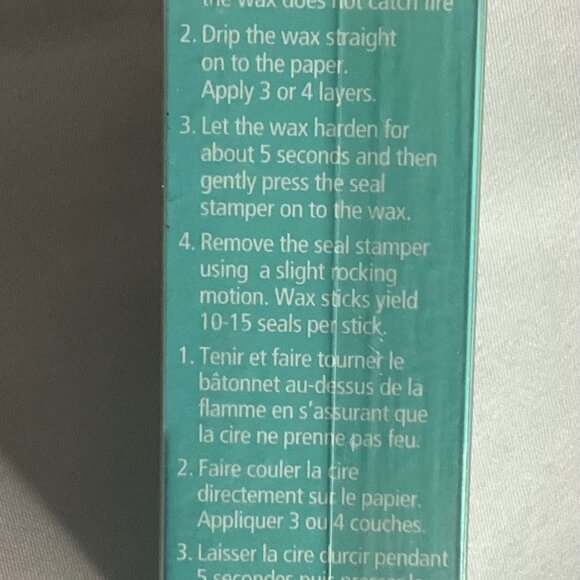 Gartner Studios Sealing Wax & βSβ Wax Seal Stamp β Elegant Fleur-de-Lis Handle - Picture 7 of 7